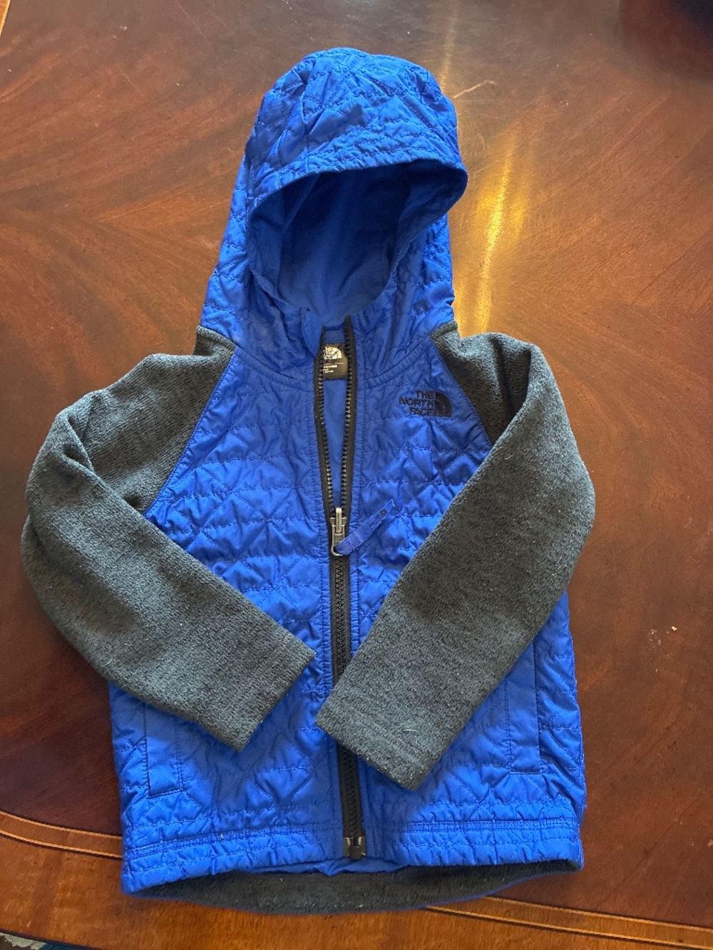 TNF the north face blue toddler coat/jacket 3T boys